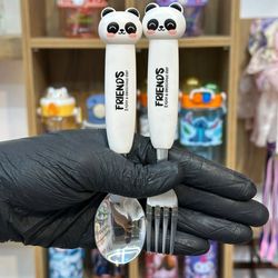 قاشق و چنگال کودک طرح انیمال