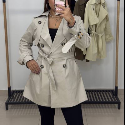 بارانی چهار دکمه زنانه