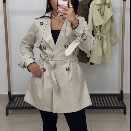 بارانی چهار دکمه زنانه