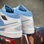 کفش نایک ساقدار AIR JORDAN آبی سفید