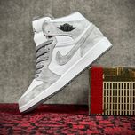 کفش نایک ساقدار AIR JORDAN طوسی سفید