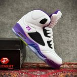 کتونی جردن فایو سبز بنفش