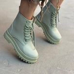 بوت بغل زیپ کرم