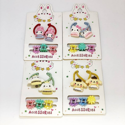 ست کش مو و کلیپس ریز کودک