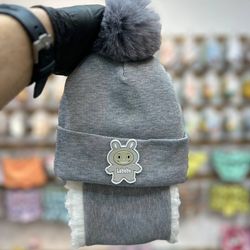 ست کلاه و شال رینگی