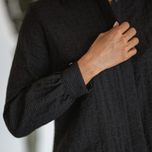 شومیز دکمه مخفی