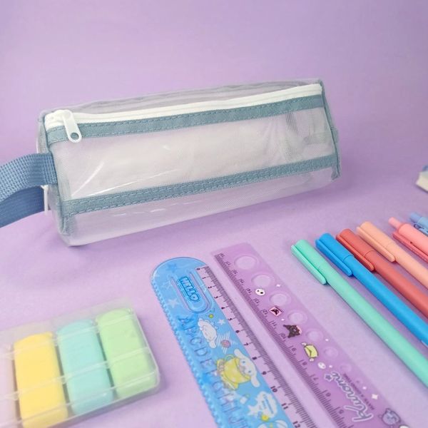 جامدادی توری شفاف