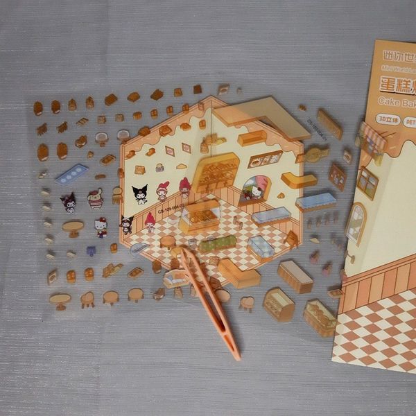 استیکر سه بعدی دوبرگ سانریو