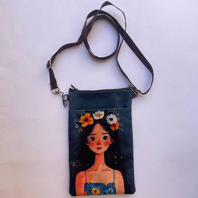 کیف دوشی پاسپورتی با بند قابل تنظیم