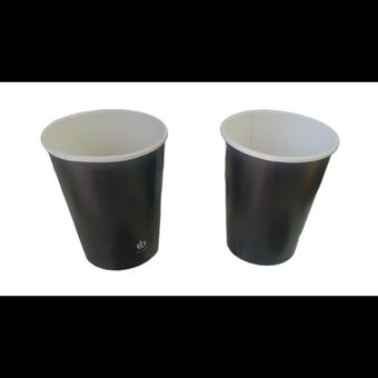 لیوان 110ccدو جداره گلاسه زیر سفید