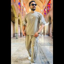 ست تیشرت شلوار مدل صلیب 008