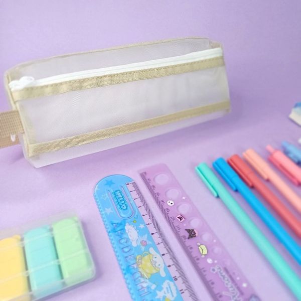 جامدادی توری شفاف