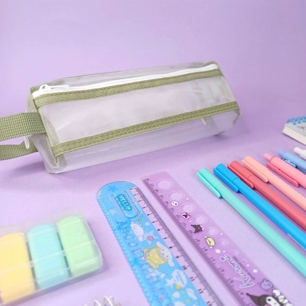 جامدادی توری شفاف