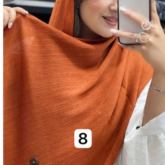 شال برشکا طرح دکمه
