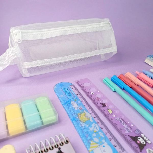 جامدادی توری شفاف