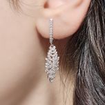 گوشواره نقره زنانه کد 6