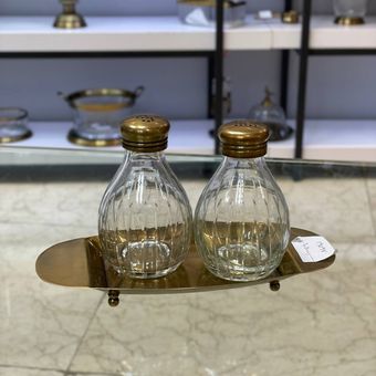 نمک و فلفل پاش با استند کد 16067