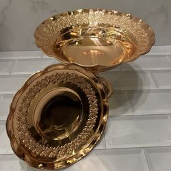 شیرینی خوری مسی کار رز