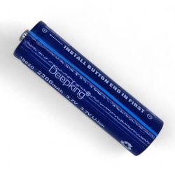باتری لیتیوم یون سایز 18650 2200mah Deepking