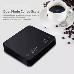 ترازو دیجیتال طرح آکایا تمام تاچ شارژی شارژر تایپ c