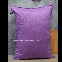 روبالشتی بنفش رگه دار