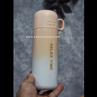 تراول ماگ 500میل کلاسیک گلبهی