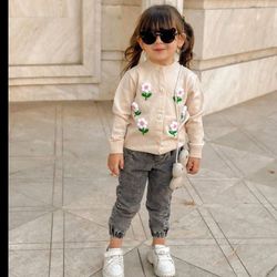 ژاکت طرح گل11103