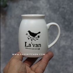 ماگ سرامیکی طرح ایتالیایی بلبل