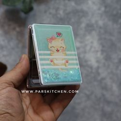 آینه کیفی اکلیلی آکواریومی گربه پاپیونی