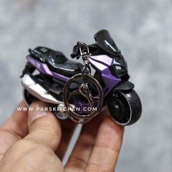 ماکت آویز موتور کلیک بنفش