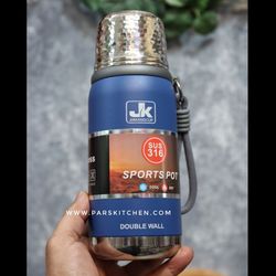 فلاسک استیل 600میل JK آبی 1635.22