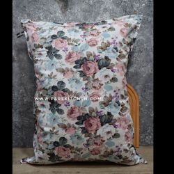 روبالشتی گل رز آبی