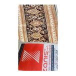 فرش ماشینی زانیس مدل 504 طرح ماهی زمینه کرم