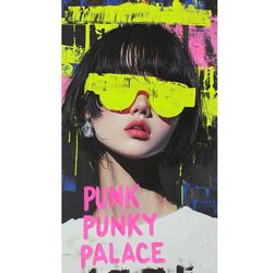 برچسب حرارتی لباس یا استیکر اتویی Pink Model