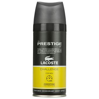 اسپری خوشبو کننده بدن مردانه پرستیژ مدل Lacoste Challenge حجم 150 میلی لیتر*491