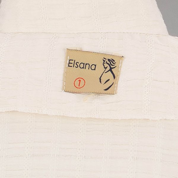 مانتو زنانه السانا مدل کادوسا کد 218109 رنگ شیری