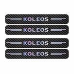برچسب پارکابی خودرو سولگی مدل کربن هفت رنگ کد J77 مناسب برای KOLEOS بسته 4 عددی
