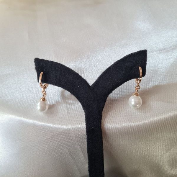 گوشواره زنانه ژوپینگ مدل مروارید کد 121232941212