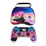 دسته بازی بی سیم سونی DualShock 4 طرح GTA VI مناسب PS4 PC