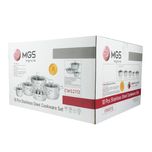سرویس قابلمه و تابه استیل 10 پارچه ام جی اس مدل CWS2112