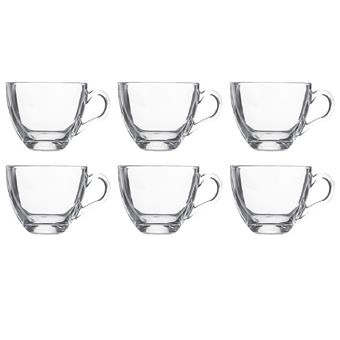 فنجان پاشاباغچه مدل بیسیک 6 basic کد 55161 بسته 6 عددی