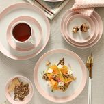 پیش دستی زی مدل فرم اس تخت کد 18 پاستل درجه عالی	بسته 6 عددی