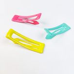 گیره مو زنانه مدل تق تقی پاستیلی کد 4012ak بسته 6 عددی