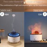 دستگاه بخور سرد طرح آتشفشان در حال فوران