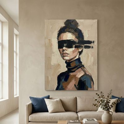 تابلو بوم فراتر از دیدن/ طرح اختصاصی لوکس بوم