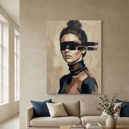 تابلو بوم فراتر از دیدن/ طرح اختصاصی لوکس بوم