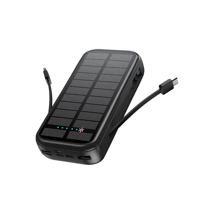 پاوربانک خورشیدی گرین‌لاین مدل SOLAR 2 ظرفیت 20000 میلی‌آمپر