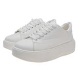 کفش روزمره زنانه دکسونری مدل 359001801  اسپرت طرح سنگی رنگ سفید