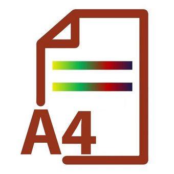 پرینت A4 رنگی با گلاسه