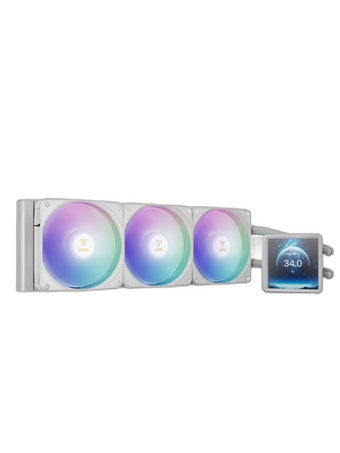 خنک کننده مایع پردازنده گیم دیاس مدل AURA GL360 LCD